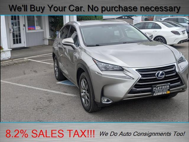 used 2015 Lexus NX 300h car, priced at $18,998