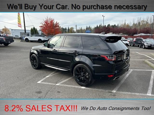 used 2021 Land Rover Range Rover Sport car, priced at $48,998