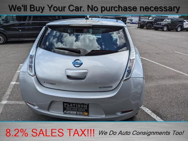 used 2013 Nissan Leaf car, priced at $4,998