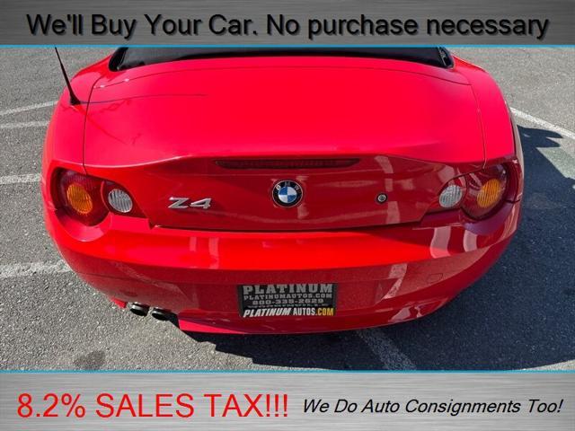 used 2004 BMW Z4 car, priced at $8,998