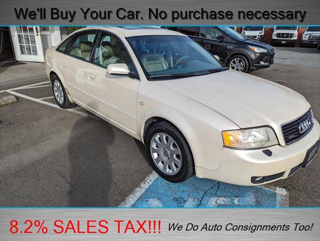 used 2002 Audi A6 car, priced at $2,998