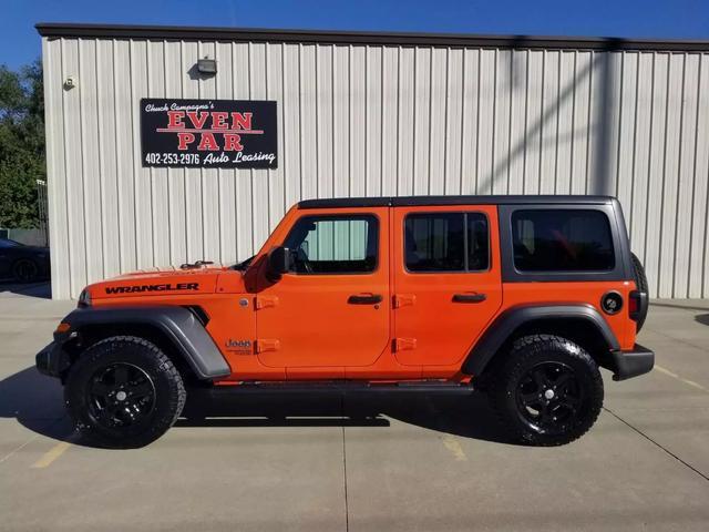 used 2019 Jeep Wrangler Unlimited car, priced at $31,980