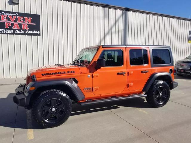 used 2019 Jeep Wrangler Unlimited car, priced at $31,980