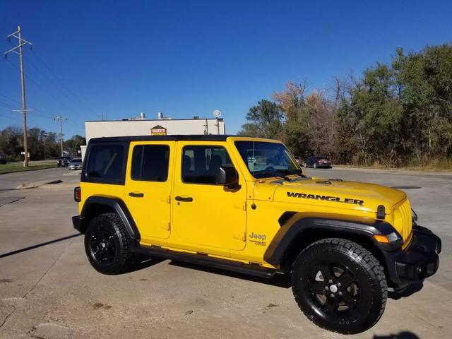 used 2019 Jeep Wrangler Unlimited car, priced at $34,980