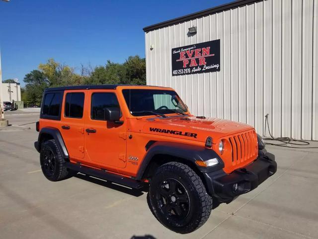 used 2019 Jeep Wrangler Unlimited car, priced at $31,980