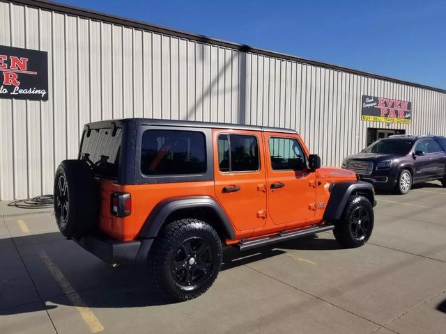 used 2019 Jeep Wrangler Unlimited car, priced at $31,980