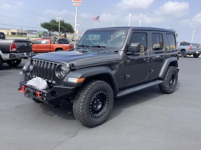 used 2022 Jeep Wrangler Unlimited car, priced at $34,451