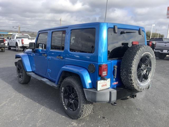 used 2014 Jeep Wrangler Unlimited car, priced at $12,878