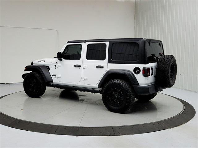 used 2022 Jeep Wrangler Unlimited car, priced at $33,983