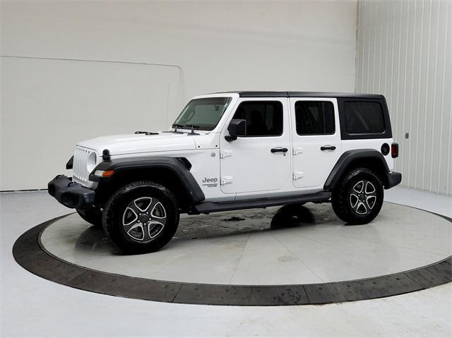 used 2020 Jeep Wrangler Unlimited car, priced at $27,481