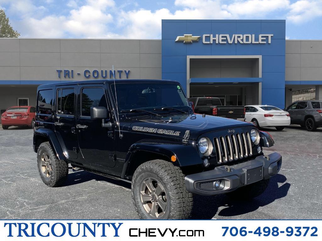 used 2018 Jeep Wrangler JK Unlimited car, priced at $19,636