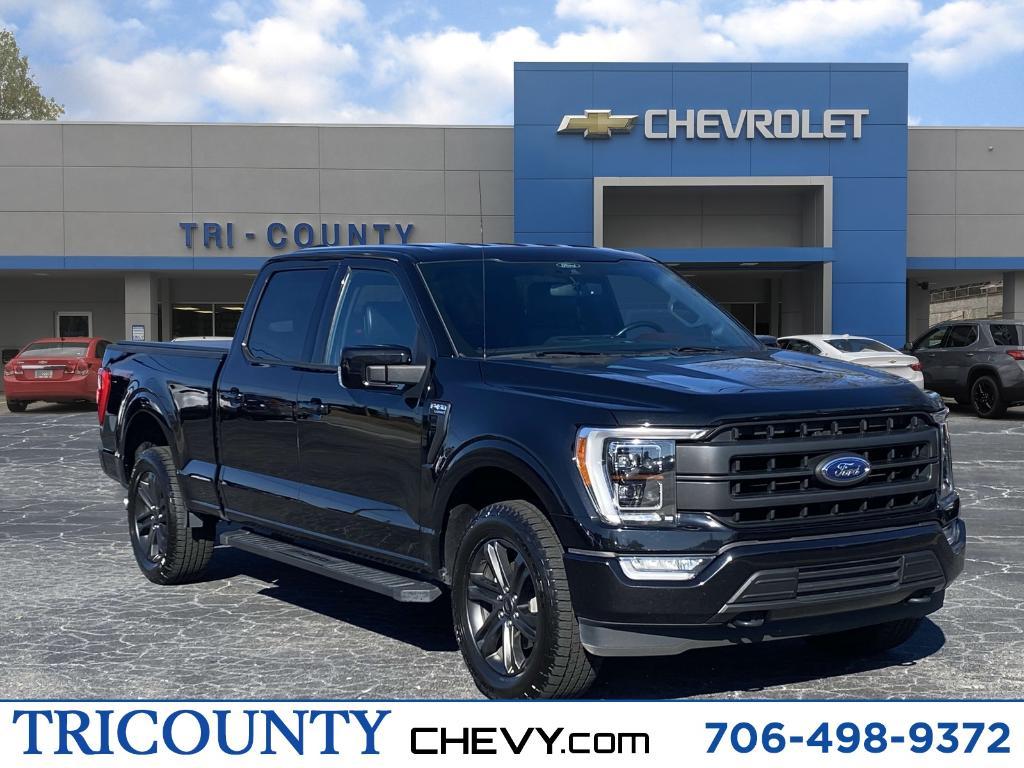 used 2021 Ford F-150 car, priced at $39,205