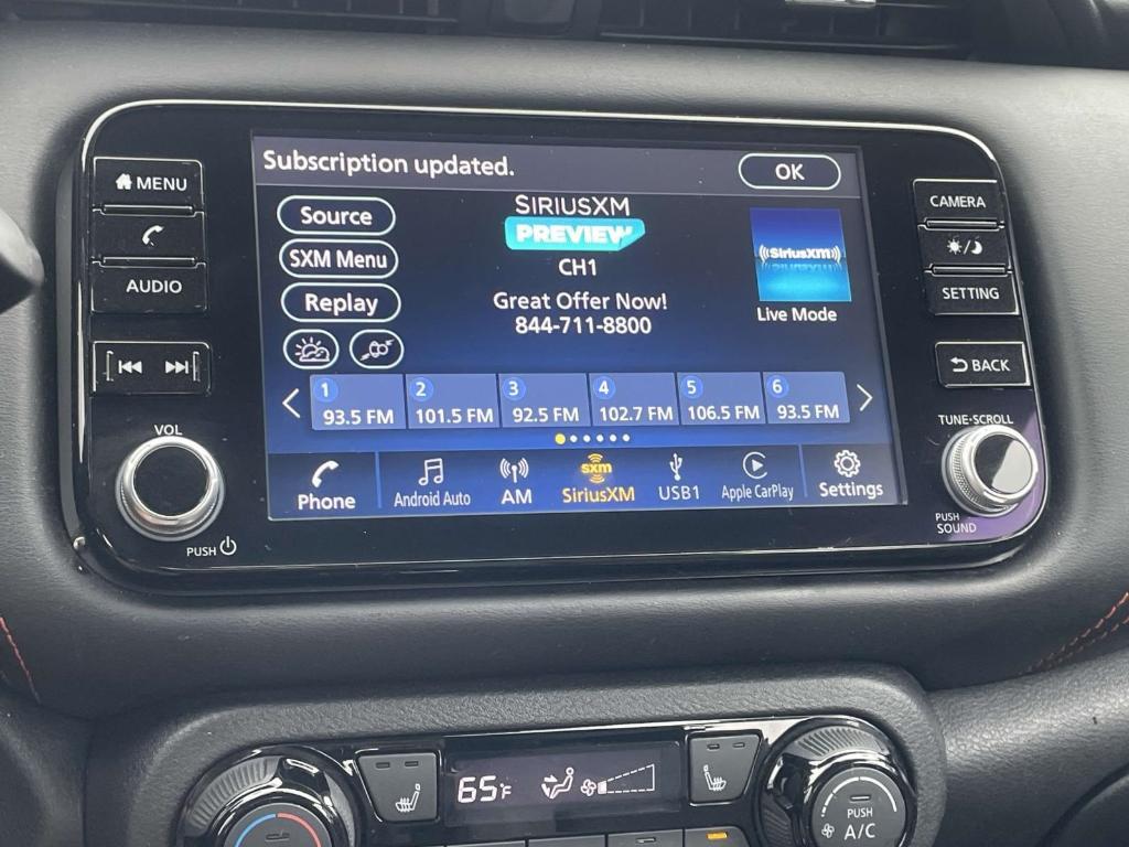 used 2023 Nissan Kicks car, priced at $18,414