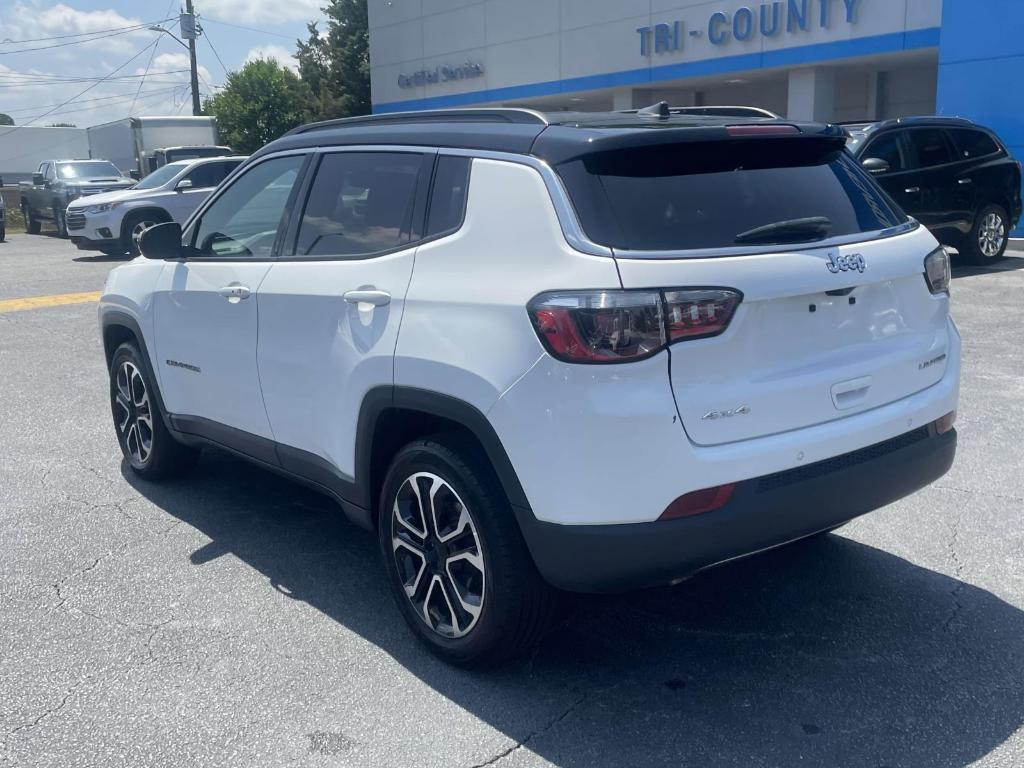 used 2024 Jeep Compass car, priced at $25,900