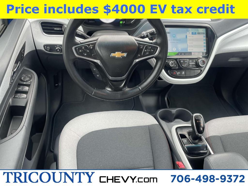 used 2017 Chevrolet Bolt EV car, priced at $10,892