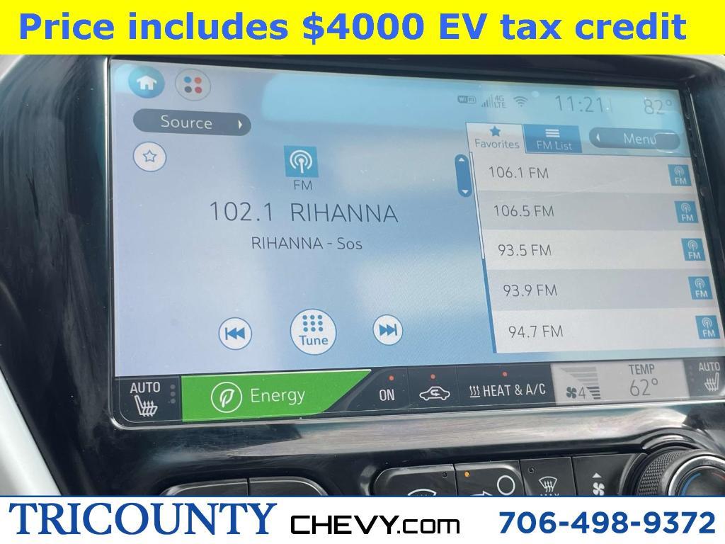 used 2017 Chevrolet Bolt EV car, priced at $10,892