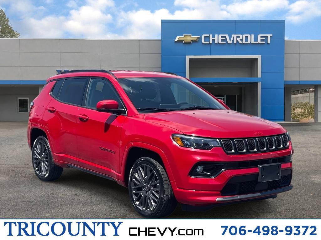 used 2023 Jeep Compass car, priced at $24,475