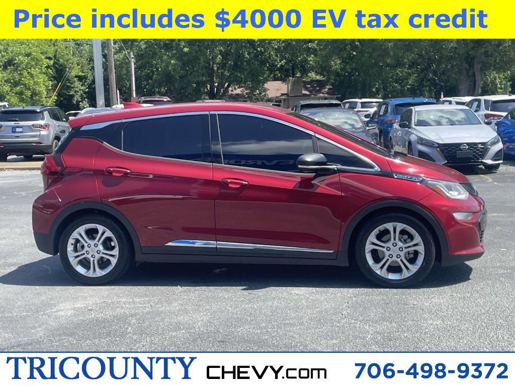 used 2017 Chevrolet Bolt EV car, priced at $10,757