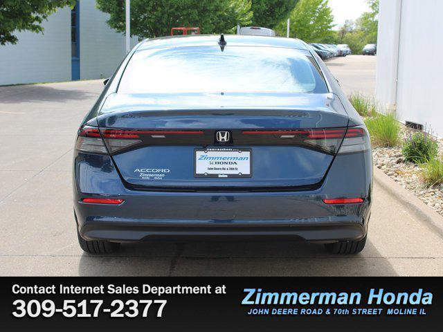new 2025 Honda Accord car, priced at $31,710