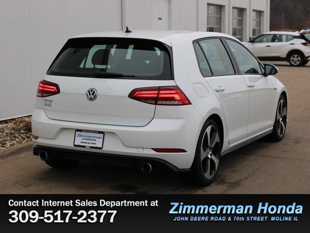 used 2018 Volkswagen Golf GTI car, priced at $18,491