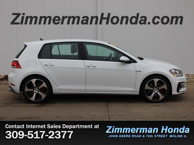 used 2018 Volkswagen Golf GTI car, priced at $18,491