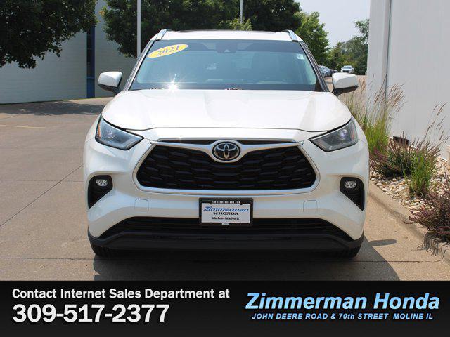 used 2021 Toyota Highlander car, priced at $35,791