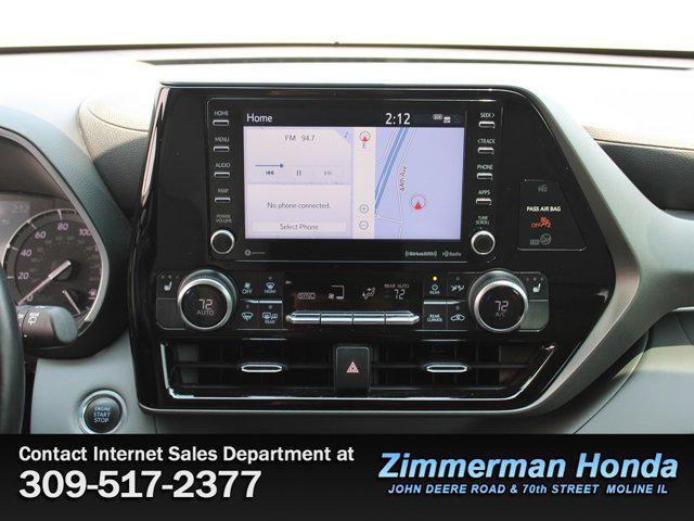 used 2021 Toyota Highlander car, priced at $35,791
