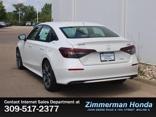 new 2025 Honda Civic Hybrid car, priced at $30,555