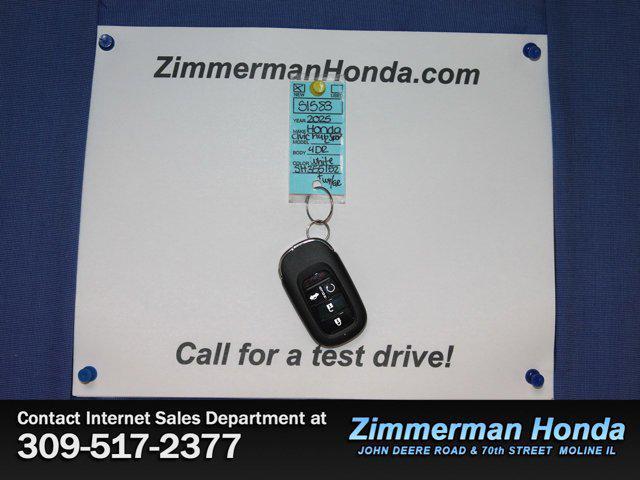 new 2025 Honda Civic Hybrid car, priced at $30,555