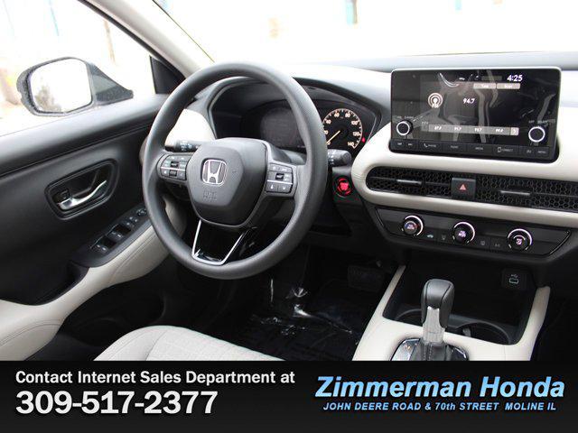 new 2025 Honda HR-V car, priced at $28,750