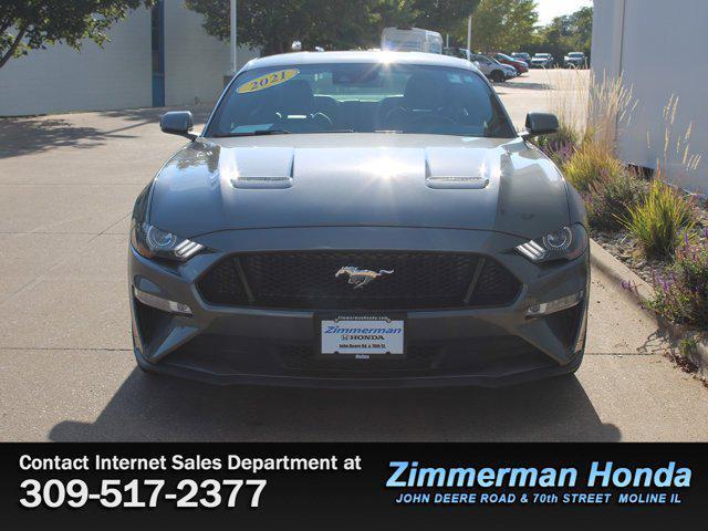 used 2021 Ford Mustang car, priced at $36,991