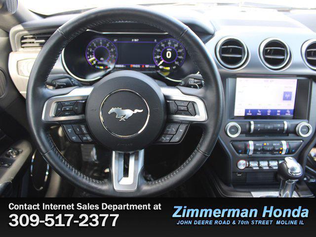 used 2021 Ford Mustang car, priced at $36,991