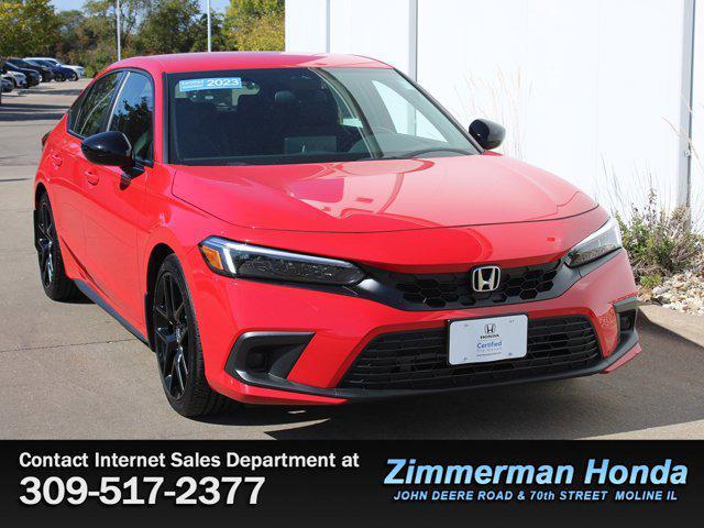 used 2023 Honda Civic car, priced at $24,595