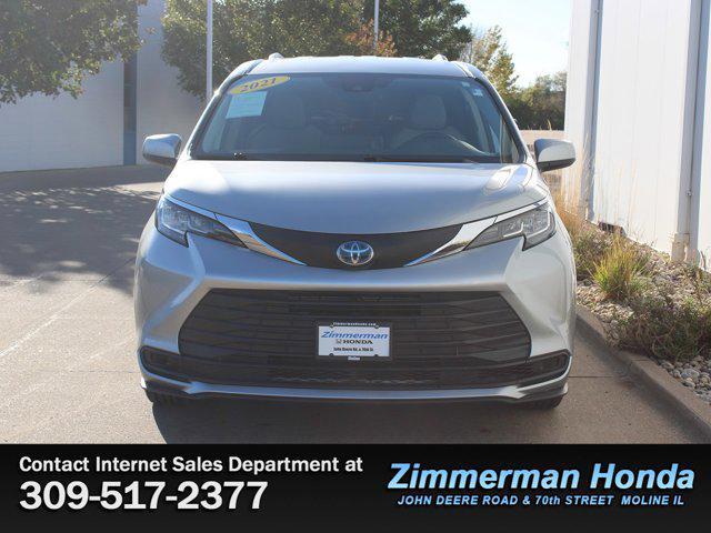 used 2021 Toyota Sienna car, priced at $25,992