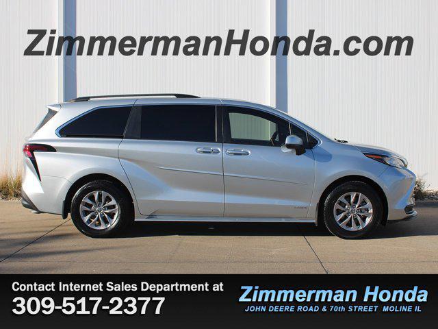 used 2021 Toyota Sienna car, priced at $25,992