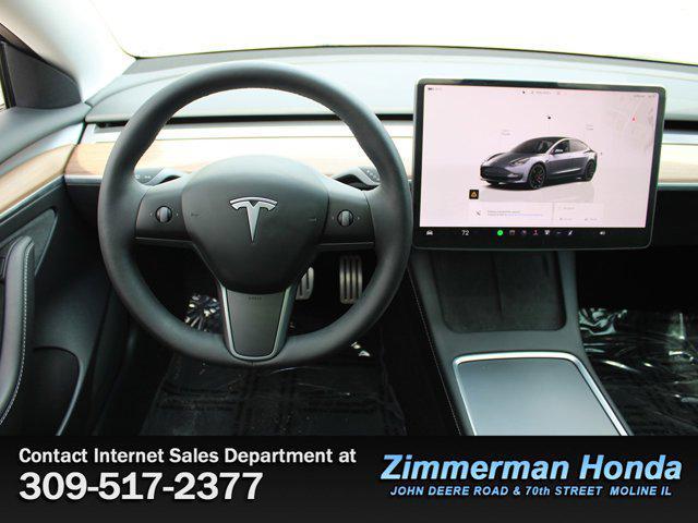 used 2022 Tesla Model 3 car, priced at $30,992