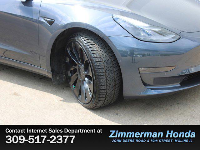 used 2022 Tesla Model 3 car, priced at $30,992