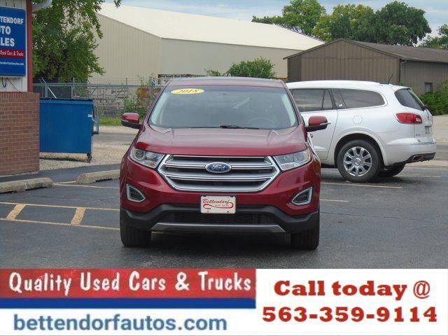used 2018 Ford Edge car, priced at $14,495