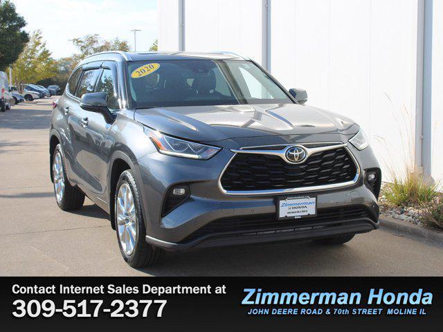 used 2020 Toyota Highlander car, priced at $34,992