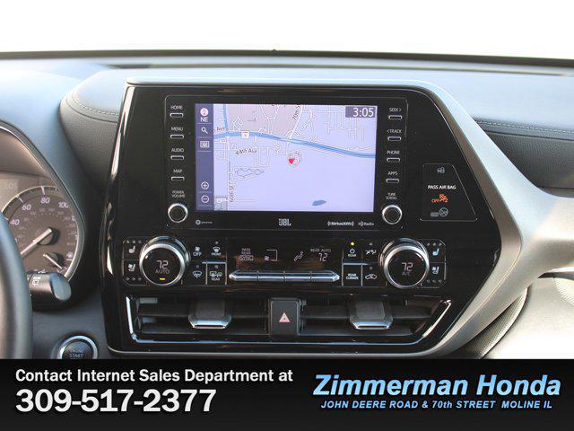 used 2020 Toyota Highlander car, priced at $34,992