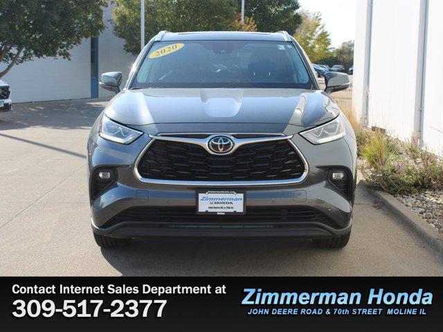 used 2020 Toyota Highlander car, priced at $34,992