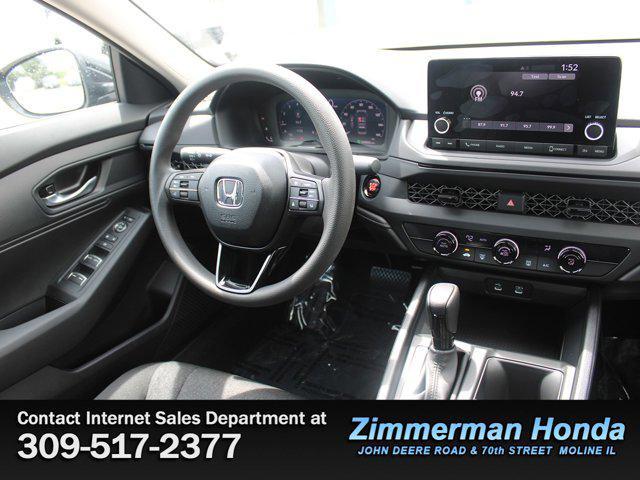 new 2025 Honda Accord car, priced at $29,445