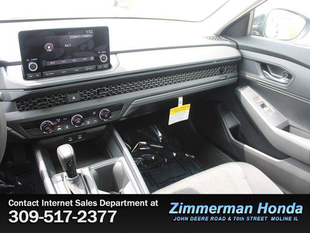 new 2025 Honda Accord car, priced at $29,445