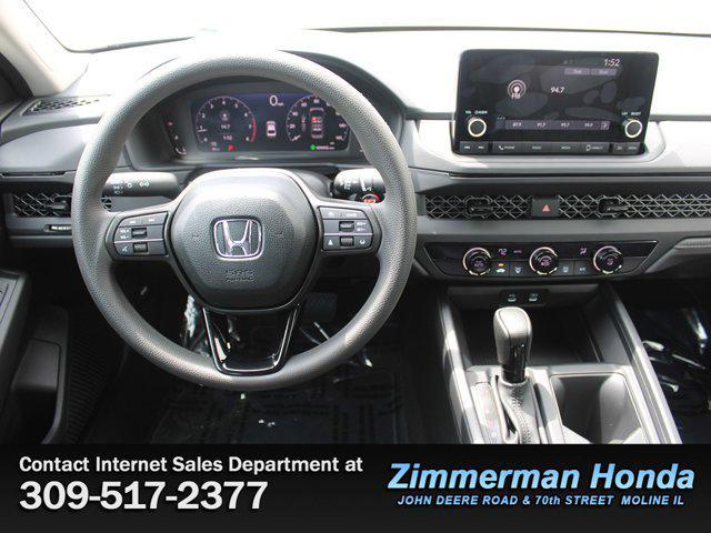 new 2025 Honda Accord car, priced at $29,445