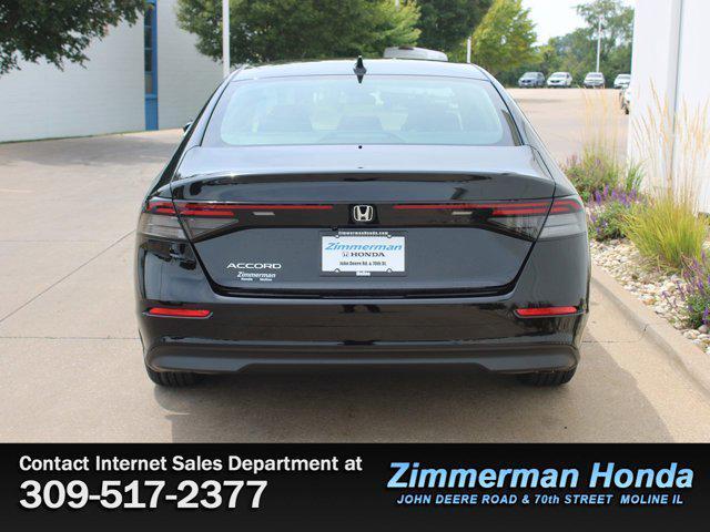 new 2025 Honda Accord car, priced at $29,445