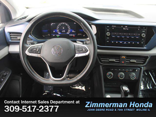 used 2022 Volkswagen Taos car, priced at $18,592