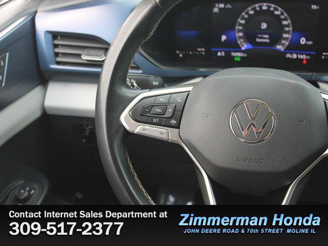 used 2022 Volkswagen Taos car, priced at $18,592
