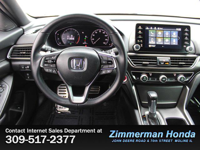 used 2022 Honda Accord car, priced at $27,391