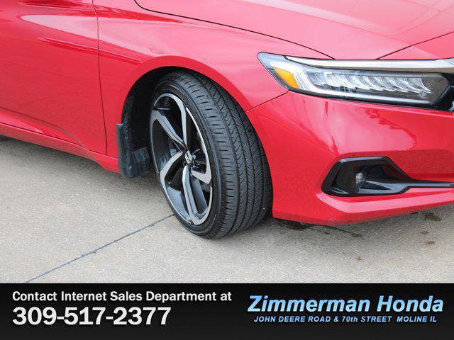 used 2022 Honda Accord car, priced at $27,391