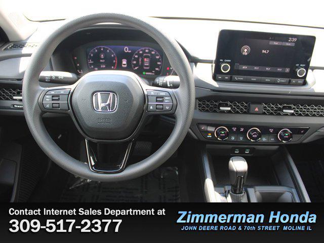 new 2025 Honda Accord car, priced at $32,165